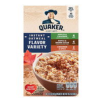 Quaker Instant Oats Variety, 12.1 Ounce