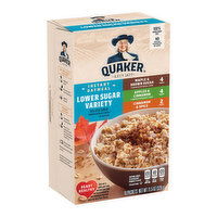 Quaker Inst Oats Lower Sugar Variety Pack, 9.3 Ounce