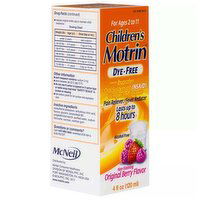 Children's Motrin, Oral Suspension, Original Berry, 4 Ounce