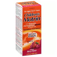 Children's Motrin Oral Suspension, Berry Flavor, 4 Ounce