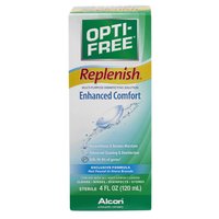 Opti-Free Multi-Purpose Solution, Replenish Disinfecting Sterile, 4 Ounce