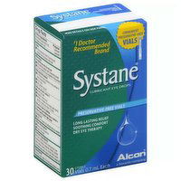 Systane Presrv Free Lub Vials, 30 Each