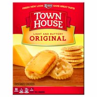 Keebler Townhouse Crackers, Original, 13.8 Ounce