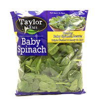 Taylor Farms Baby Spinach, 6 Ounce