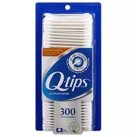 Q-Tip Cotton Swabs, Anti-Microbial, 300 Each