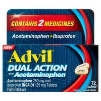 Advil Dual, 72 Each