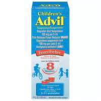 Advil Suspension, Children's, Fruit, 4 Ounce