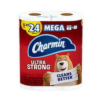 Charmin Strong Mega Rolls, 6 Each