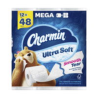 Charmin Soft Mega Rolls, 12 Each