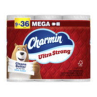 Charmin Strong 9 Mega Roll, 9 Each