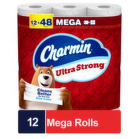 Charmin Strong 12 Mega Roll, 12 Each
