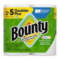 Bounty Select-a-Size White Paper Towels, 2 Each