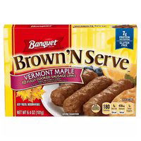 Banquet Brown 'N Serve Maple Sausage Links, 6.4 Ounce