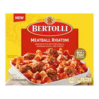 Bertolli Meatball Rigatoni Oven Bake Ready, 25 Ounce