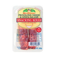 Bel Gioioso Provolone Salame Rolls, 1.5 Ounce