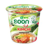 Nongshim Soon Kimchi Noodle Soup Cup, 2.6 Ounce