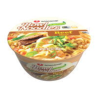 Nongshim Bowl Noodle Soup, Savory Beef Flavor (12 Count), 12 Each