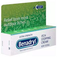 Benadryl Extra Strength Itch Relief Cream, 1 Ounce