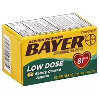 Bayer Aspirin Regimen Tablets, 32 Each