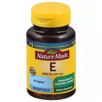 Nature Made Dietary Supplement, Vitamin E, 100 Each