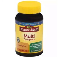 Nature Made Dietary Supplement, Multi Complete With Iron, 130 Each