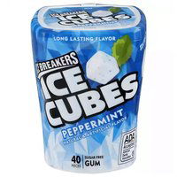 Ice Breakers Ice Cubes Gum, Peppermint, 3.24 Ounce