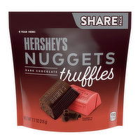 Hershey's Nuggets Dark Chocolate Truffle Share Bag, 7.7 Ounce