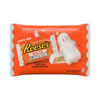 Halloween Reese's White Chocolate Ghosts Snack Size, 9.6 Ounce