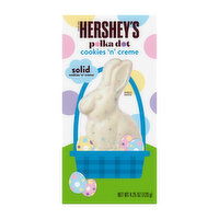 Easter Hershey Polka Dot Cookies n Cream Bunny, 4.25 Ounce