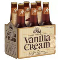 Henry Weinhard's Vanilla Creme Soda, Bottle (Pack of 6), 60 Each