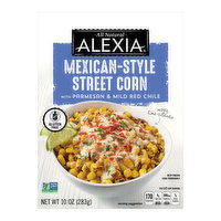 Alexia Mexican-Style Street Corn with Parmesan & Mild Red Chile, 10 Ounce