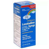 Taro Children's Loratadine Syrup, Original Prescription Strength, Fruit Flavored Syrup, 4 Ounce