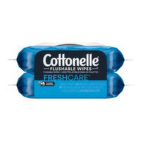 Cottonelle FreshCare Flushable Wipes, 84 Each