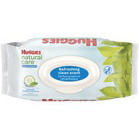 Huggies Refreshing Clean Baby Wipe, 56 Each