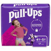 Huggies Pull Ups Ld 4T-5T Girl, 17 Each