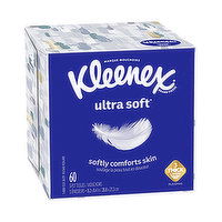 Kleenex Ultra Facial Tissue Upright Box, 60 Each