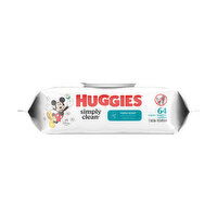 Huggies Simply Clean Fresh Scent Baby Wipes, 64 Each