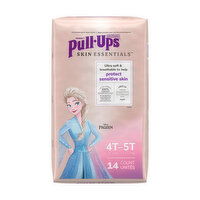 Pull-Ups Girls' Skin Essentials Training Pants 4T-5T (38-50 lbs), 14 Each