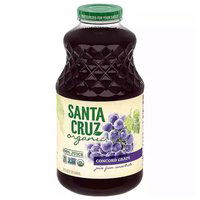 Santa Cruz Organic Juice, Concord Grape, 32 Ounce