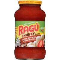 Ragu Super Chunky Mushroom Sauce, 24 Ounce