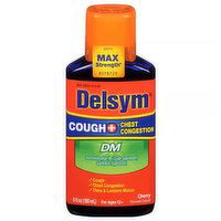 Delsym Adult Lq Dm Cgh & Cong, 6 Ounce