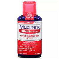 Mucinex Max Sev Cong, 6 Ounce