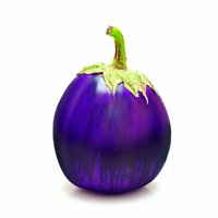 Round Eggplant, Local, 1.25 Pound