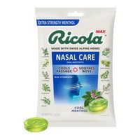 Ricola Max Nasal Care Cool Menthol Drops, 34 Each