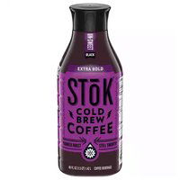 Stok Extra Bold Cold Brew Coffee, Unsweetened, 48 Ounce