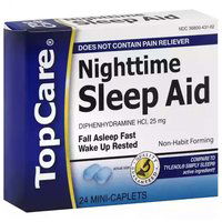 TopCare Nighttime Sleep Aid Mini Caplets, 24 Each