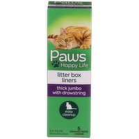 Paws Phil Cat Box Liner Jumbo, 15 Each