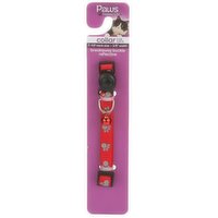 Paws Cat Collar 3/8"x8-14 Breakaway Reflective, 1 Each