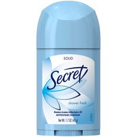 Secret Wide Solid Antiperspirant and Deodorant, Shower Fresh, 1.7 Ounce