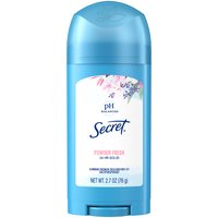 Secret Wide Solid Antiperspirant Deodorant, Powder Fresh, 2.7 Ounce